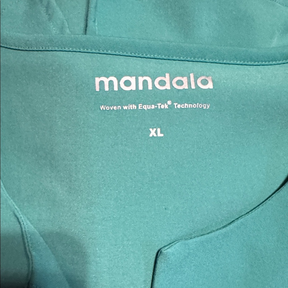 Mandala Women's Teal Top - XL